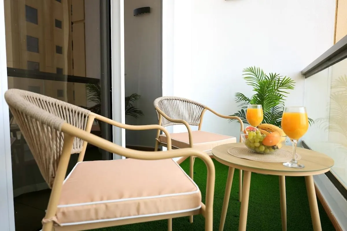 Apartment Cozy Dubai Eye & Sunset Views - Jbr Beachfront - Gym & Pool - Free Parking